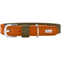 Dog Sport HUNTER Hundehalsband wolmar biothane x leder khaki M Dog Sport HUNTER Hundehalsband wolmar biothane x leder khaki M von Dog Sport