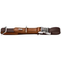Dog Sport HUNTER Hundehalsung wolmar biothane x leder alu strong braun XL Dog Sport HUNTER Hundehalsung wolmar biothane x leder alu strong braun XL von Dog Sport