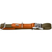 Dog Sport HUNTER Hundehalsung wolmar biothane x leder alu strong khaki M Dog Sport HUNTER Hundehalsung wolmar biothane x leder alu strong khaki M von Dog Sport
