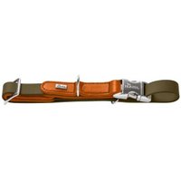 Dog Sport HUNTER Hundehalsung wolmar biothane x leder alu strong khaki XL Dog Sport HUNTER Hundehalsung wolmar biothane x leder alu strong khaki XL von Dog Sport