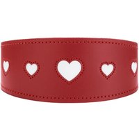 Dog Sport HUNTER Windhundhalsband love rot M Dog Sport HUNTER Windhundhalsband love rot M von Dog Sport