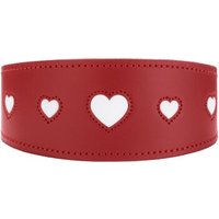 Dog Sport HUNTER Windhundhalsband love rot S Dog Sport HUNTER Windhundhalsband love rot S von Dog Sport