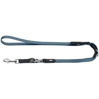 Dog Sport HUNTER verstellbare Hundeführleine wolmar biothane x leder blau 1,9 cm Dog Sport HUNTER verstellbare Hundeführleine wolmar biothane x leder blau 1,9 cm von Dog Sport