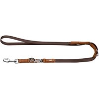 Dog Sport HUNTER verstellbare Hundeführleine wolmar biothane x leder braun 1,9 cm Dog Sport HUNTER verstellbare Hundeführleine wolmar biothane x leder braun 1,9 cm von Dog Sport