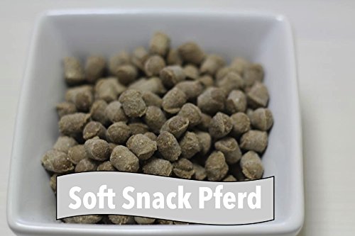 Diana Leckerli Soft-Snacks Pferd 200g Gluten- und getreidefrei für Hunde von Dog-Toy