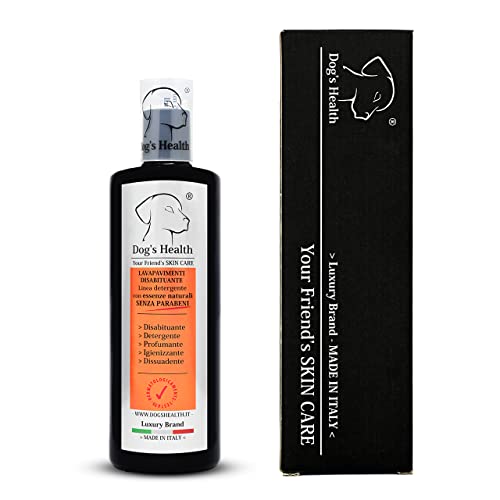 Dog's Health - Spray 500ml - Tierbodenreiniger mit Abschreckwirkung für Hunde, Katzenabwehr - Befreit von Hundegeruch und Katzengeruch, Langzeit-Erziehung für Innen und Außen. Cruelty Free Dog's Health - Spray 500ml - Tierbodenreiniger mit Abschreckwirkung für Hunde, Katzenabwehr - Befreit von Hundegeruch und Katzengeruch, Langzeit-Erziehung für Innen und Außen. Cruelty Free von Dog's Health