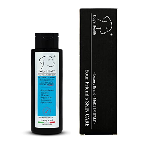 Dog's Health – Hundeshampoo Purifyl 500ml - Sanftes Hundeshampoo. Ideal für Pfotenreinigung, Ohrenreinigung, Intimhygiene und gegen Hundedermatitis. Ohne GVO von Dog's Health