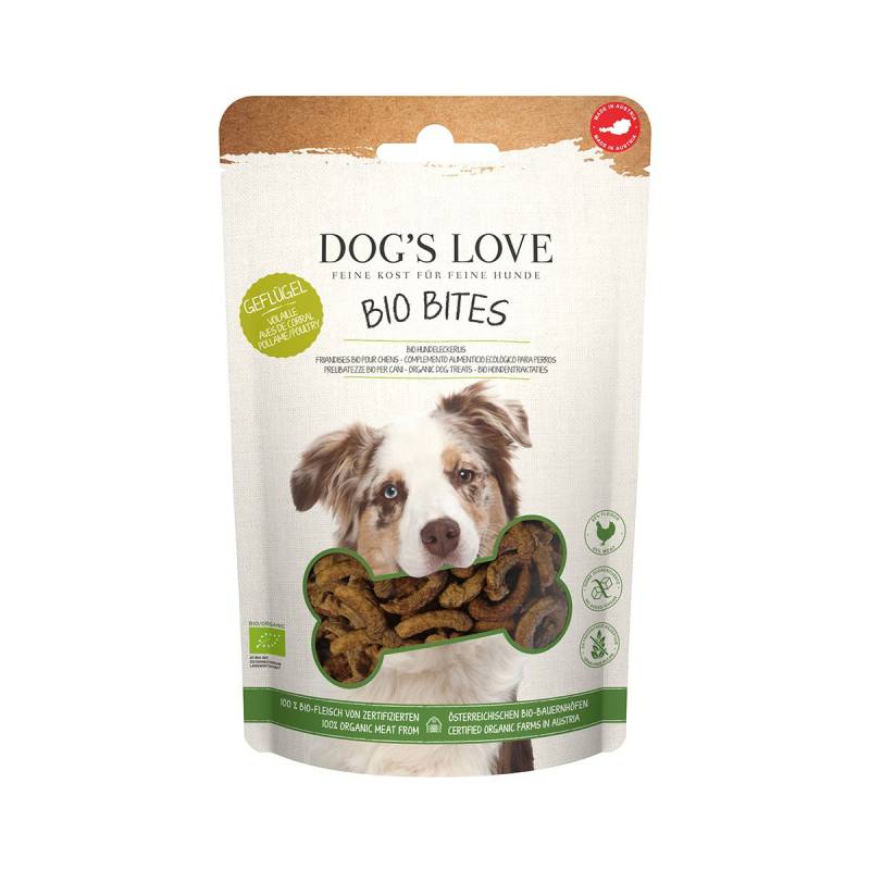 DOG'S LOVE BIO BITES Geflügel 150g von Dog's Love