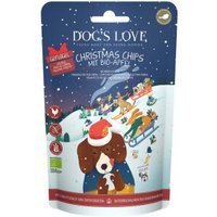DOG'S LOVE Bio Christmas Chips mit Apfel, 150g von Dog's Love