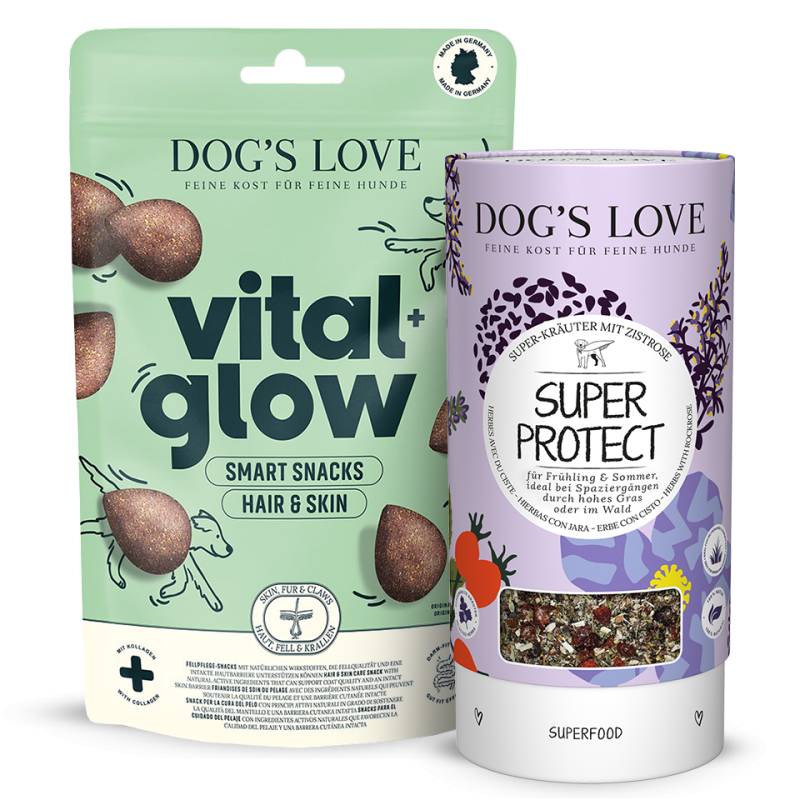 DOG'S LOVE Hunde Leckerlis Glow-Set, getreidefrei | Trainings-Leckerli & Belohnung für Hunde von Dog's Love