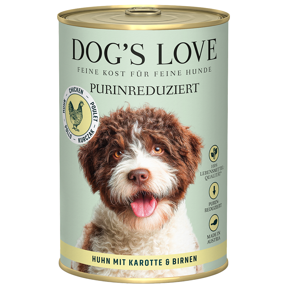 DOG'S LOVE Hunde Nassfutter Multipack 6x400g aus Huhn | Hundefutter für Junior/Adult/Senior von Dog's Love