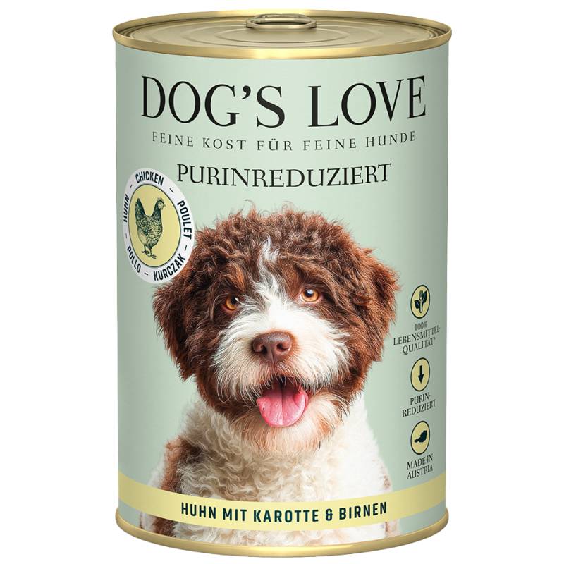 DOG'S LOVE Hunde Nassfutter Multipack 6x400g aus Huhn | Hundefutter für Junior/Adult/Senior DOG'S LOVE Hunde Nassfutter Multipack 6x400g aus Huhn | Hundefutter für Junior/Adult/Senior von Dog's Love