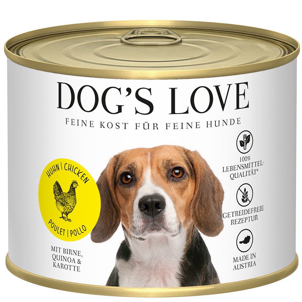DOG'S LOVE Hunde Nassfutter aus Huhn 200g | Hundefutter für Adult DOG'S LOVE Hunde Nassfutter aus Huhn 200g | Hundefutter für Adult von Dog's Love