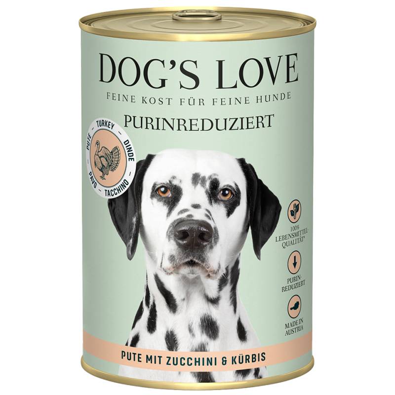 DOG'S LOVE Hunde Nassfutter aus Pute 400g | Hundefutter für Junior/Adult/Senior DOG'S LOVE Hunde Nassfutter aus Pute 400g | Hundefutter für Junior/Adult/Senior von Dog's Love