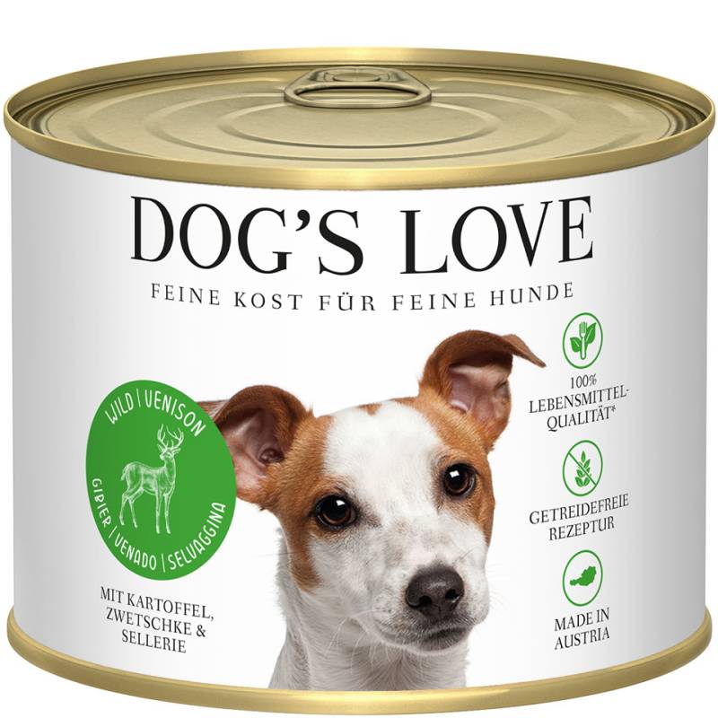 DOG'S LOVE Hunde Nassfutter aus Wild 200g | Hundefutter für Adult DOG'S LOVE Hunde Nassfutter aus Wild 200g | Hundefutter für Adult von Dog's Love