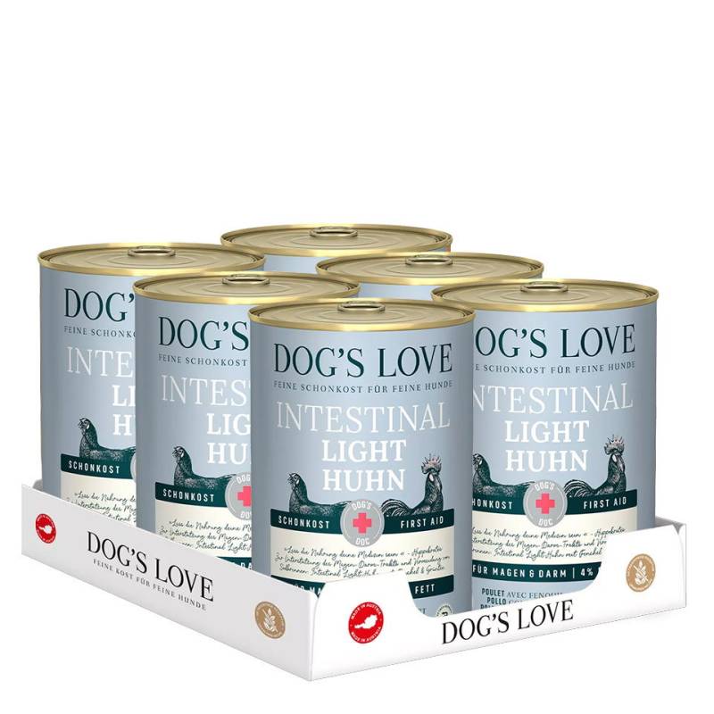 DOG'S LOVE Hunde Schonkost Multipack aus Huhn 6x400g | Hundefutter für Adult/Senior DOG'S LOVE Hunde Schonkost Multipack aus Huhn 6x400g | Hundefutter für Adult/Senior von Dog's Love