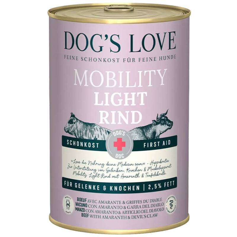 DOG'S LOVE Hunde Schonkost aus Rind 400g | Hundefutter für Adult/Senior DOG'S LOVE Hunde Schonkost aus Rind 400g | Hundefutter für Adult/Senior von Dog's Love