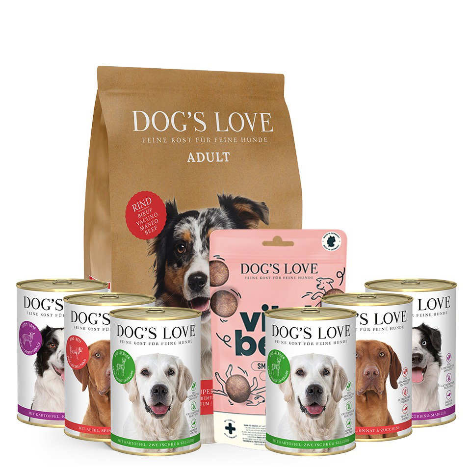 DOG'S LOVE Hunde Trockenfutter aus  4550g für Adult | Hoher Fleischanteil, Mono-Protein, getreidefrei von Dog's Love