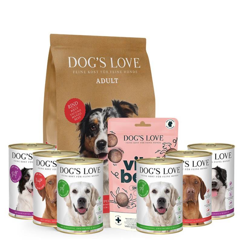 DOG'S LOVE Hunde Trockenfutter aus  4550g für Adult | Hoher Fleischanteil, Mono-Protein, getreidefrei von Dog's Love