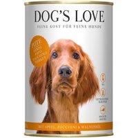 DOG'S LOVE Junior Pute mit Zucchini 6x400 g von Dog's Love