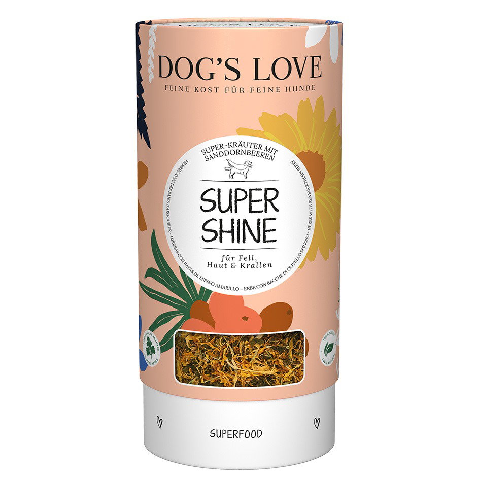 DOG'S LOVE Kräuter Super Shine 70g | Nahrungsergänzung für Hunde DOG'S LOVE Kräuter Super Shine 70g | Nahrungsergänzung für Hunde von Dog's Love