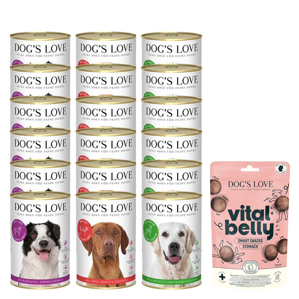 DOG'S LOVE Nassfutter-Set Large für ausgewachsene Hunde DOG'S LOVE Nassfutter-Set Large für ausgewachsene Hunde von Dog's Love