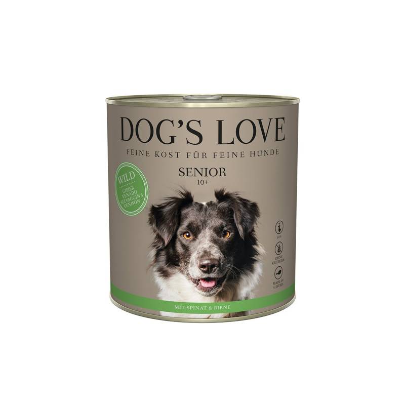 DOG'S LOVE SENIOR Wild 12x400g von Dog's Love