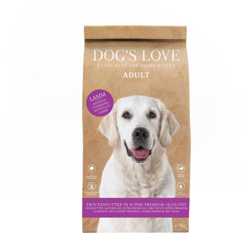 DOG'S LOVE Trocken Lamm 12kg von Dog's Love