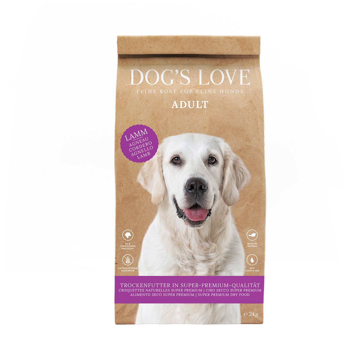 DOG'S LOVE Trocken Lamm 2x12kg DOG'S LOVE Trocken Lamm 2x12kg von Dog's Love