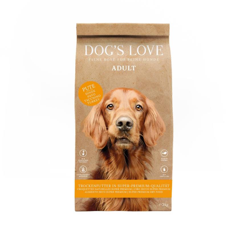 DOG'S LOVE Trocken Pute 12kg von Dog's Love