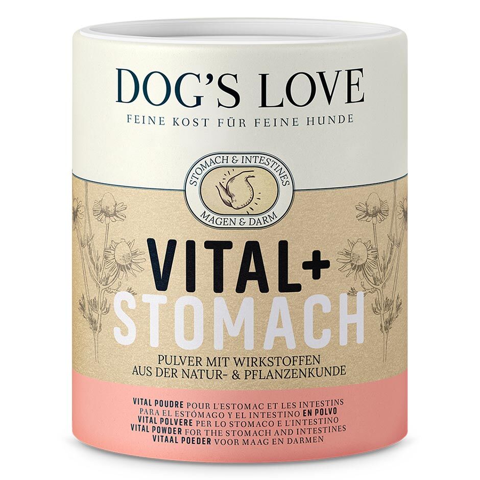 DOG'S LOVE Vital Stomach Pulver 500g | Pulver für Hunde mit empfindlichem Magen & Darm | Nahrungsergänzungsmittel für Hunde DOG'S LOVE Vital Stomach Pulver 500g | Pulver für Hunde mit empfindlichem Magen & Darm | Nahrungsergänzungsmittel für Hunde von Dog's Love