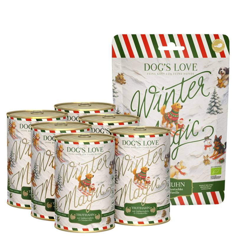 DOG'S LOVE Winter-Set Nassfutter & Leckerlis | Limited Edition DOG'S LOVE Winter-Set Nassfutter & Leckerlis | Limited Edition von Dog's Love