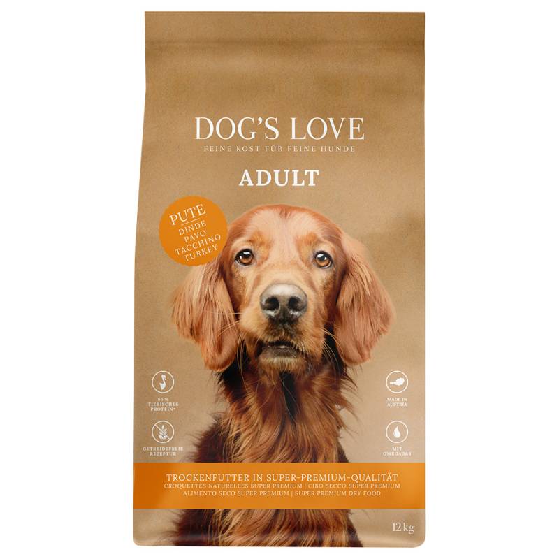 Dog´s Love Adult Pute - 12 kg von Dog´s Love