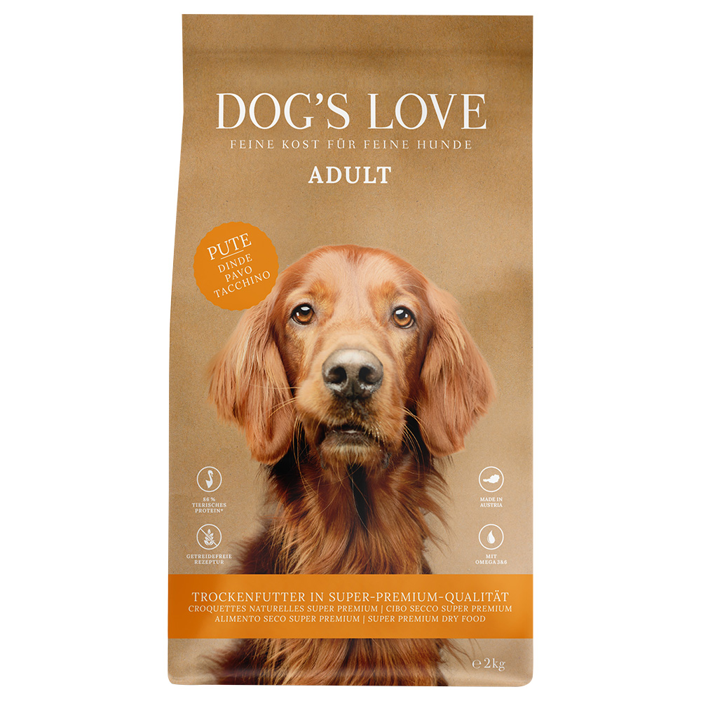 Dog´s Love Adult Pute - 2 kg Dog´s Love Adult Pute - 2 kg von Dog´s Love