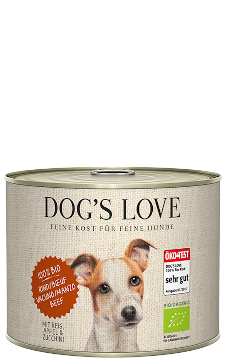 Dog's Love Bio 200g Dose Hundenassfutter von Dog's Love