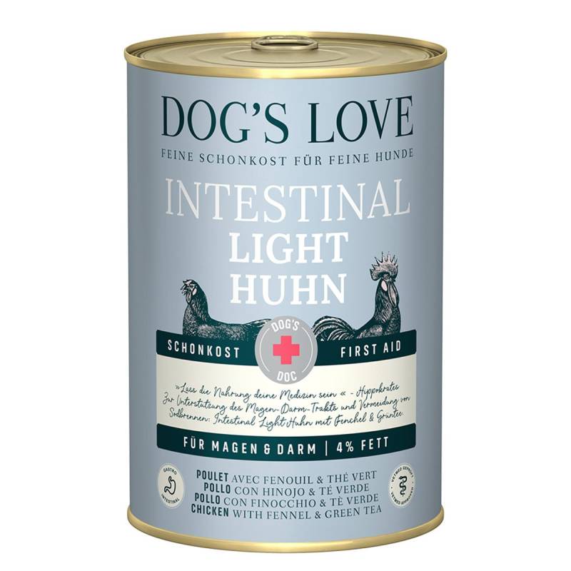 Dog's Love DOC Intestinal Light Huhn 6x400 g von Dog's Love
