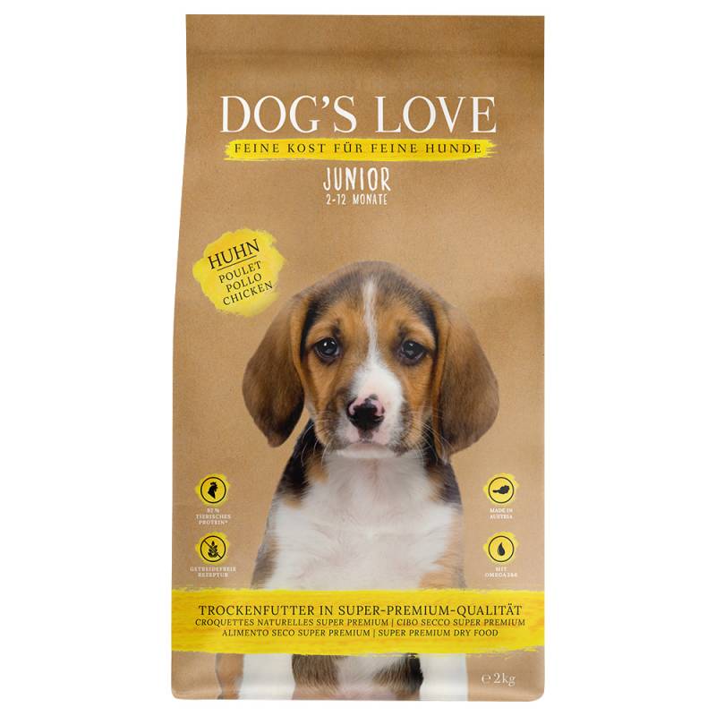 Dog´s Love Junior Huhn - 12 kg von Dog´s Love