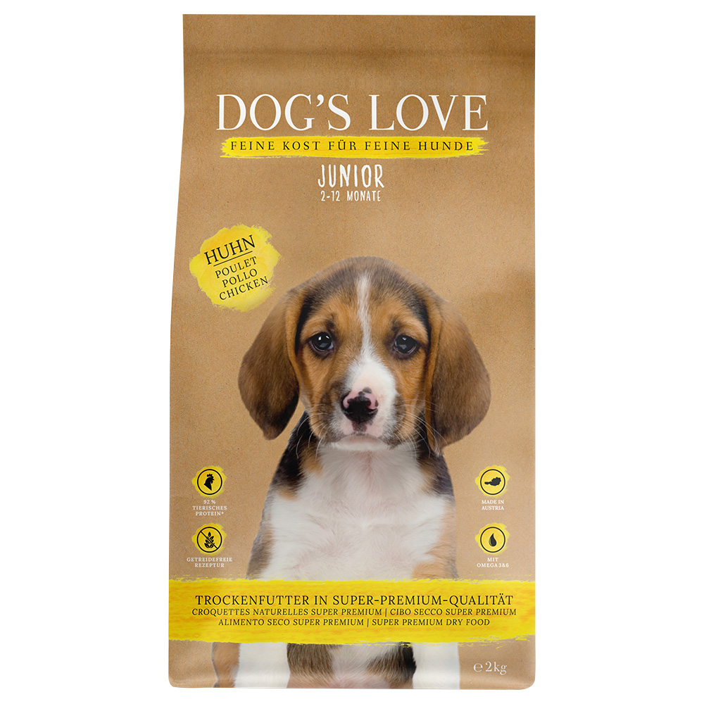 Dog´s Love Junior Huhn - 2 kg Dog´s Love Junior Huhn - 2 kg von Dog´s Love