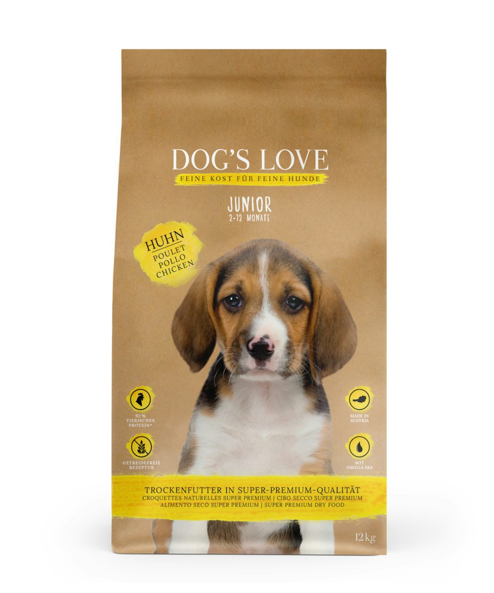 Dog's Love Junior Huhn Hundetrockenfutter von Dog's Love