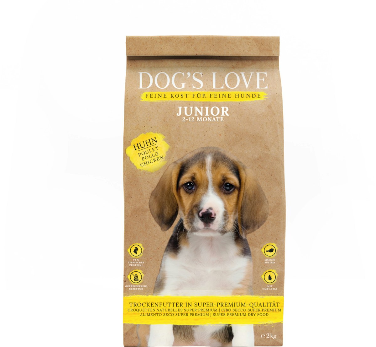 Dog's Love Junior Huhn Hundetrockenfutter von Dog's Love