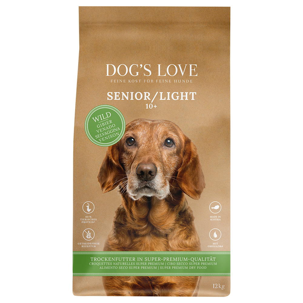 Dog´s Love Senior/Light Wild - 12 kg von Dog´s Love