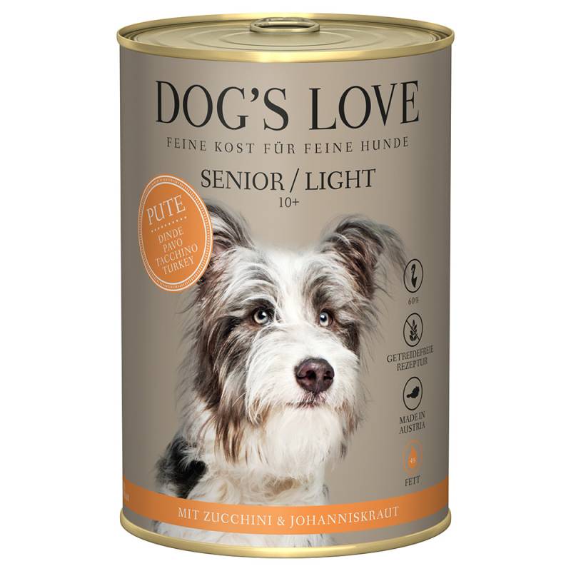 Dog´s Love Senior  -  6 x 400 g von Dog´s Love