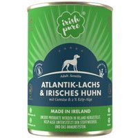 Irish Pure Nassfutter Atlantik-Lachs 390 g von Irish Pure