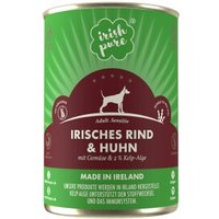 Irish Pure Nassfutter Weiderind & Huhn von Irish Pure