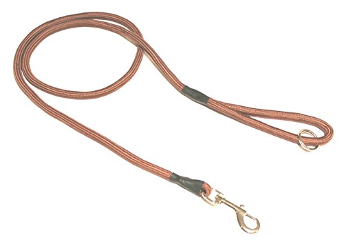 Dog & Field Hundeleine aus superweichem Nylon mit Trigger-Clip, Braun Dog & Field Hundeleine aus superweichem Nylon mit Trigger-Clip, Braun von Dog & Field