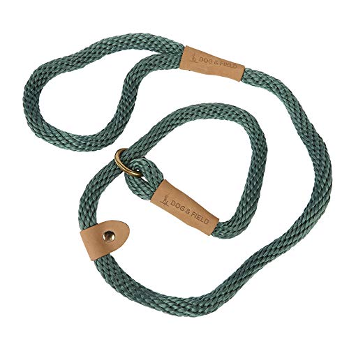 Dog & Field Lux Gewebte Retrieverleine - Jäger | 1,2m | Retrieverleine für Hunde | Weiche geflochtene Hundeleine aus Seil mit Messingbeschlägen & Lederbindungen | Trainingsleine für Hunde | Kein Dog & Field Lux Gewebte Retrieverleine - Jäger | 1,2m | Retrieverleine für Hunde | Weiche geflochtene Hundeleine aus Seil mit Messingbeschlägen & Lederbindungen | Trainingsleine für Hunde | Kein von Dog & Field