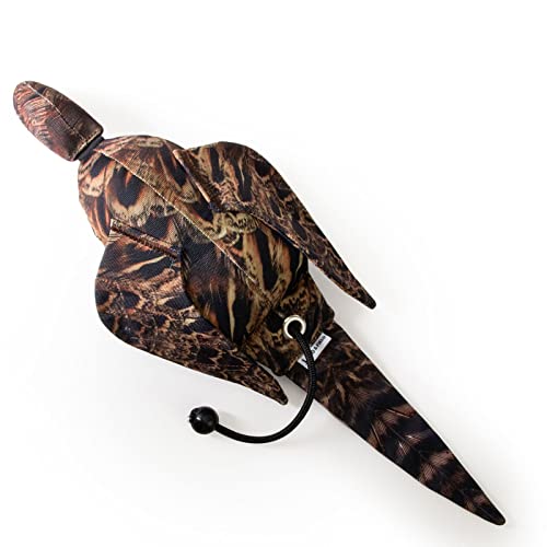 The Original Clone® Realistische Spielvogel-Hundetrainingsschnuller – Canvas-Trainingsdummy mit HD-Federdruck für Gundog & Welpentraining – Gundog Trainingsgeräte (Hen Fasan Dead Bird Dummy) von Dog & Field