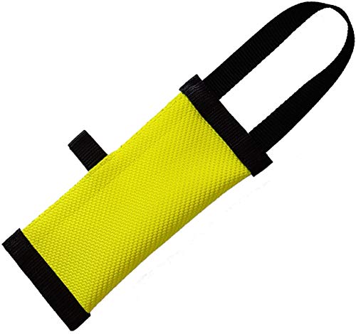 Dog24 Hunde-Futterdummy/Trainingsdummy/Feuerwehrschlauch/Apportier-Tasche für Leckerlies/Futterbeutel/Leckerlie-Beutel/Apportier-Spielzeug/schwimmfähig/Preydummy/Snack Dummy (XL (27cm)) von Dog24