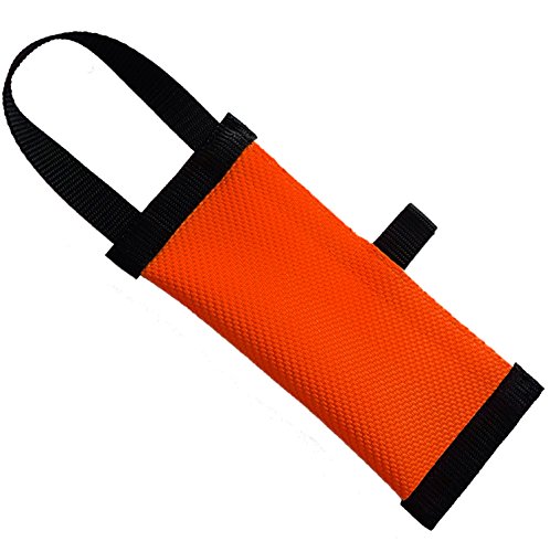 Dog24 Hunde-Futterdummy/Trainingsdummy/Feuerwehrschlauch/Apportier-Tasche für Leckerlies und Hundesnacks/Futterbeutel/Leckerlie-Beutel/schwimmfähig/Preydummy/Snack Dummy (XL (27cm)) von Dog24