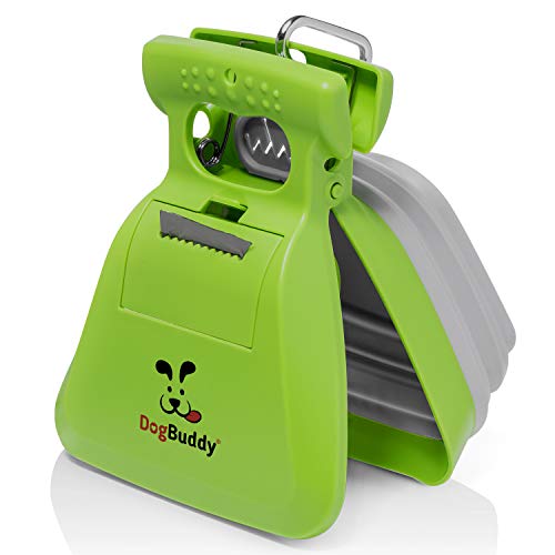 DogBuddy Kotschaufel, tragbare Hundekotschaufel, Sanitär-Hundekot-Aufhebung, robuster Hundekotreiniger mit Beutelspender, Hundeleinenclip und Kotschaufelbeutel im Lieferumfang enthalten (groß, Kiwi) DogBuddy Kotschaufel, tragbare Hundekotschaufel, Sanitär-Hundekot-Aufhebung, robuster Hundekotreiniger mit Beutelspender, Hundeleinenclip und Kotschaufelbeutel im Lieferumfang enthalten (groß, Kiwi) von DogBuddy